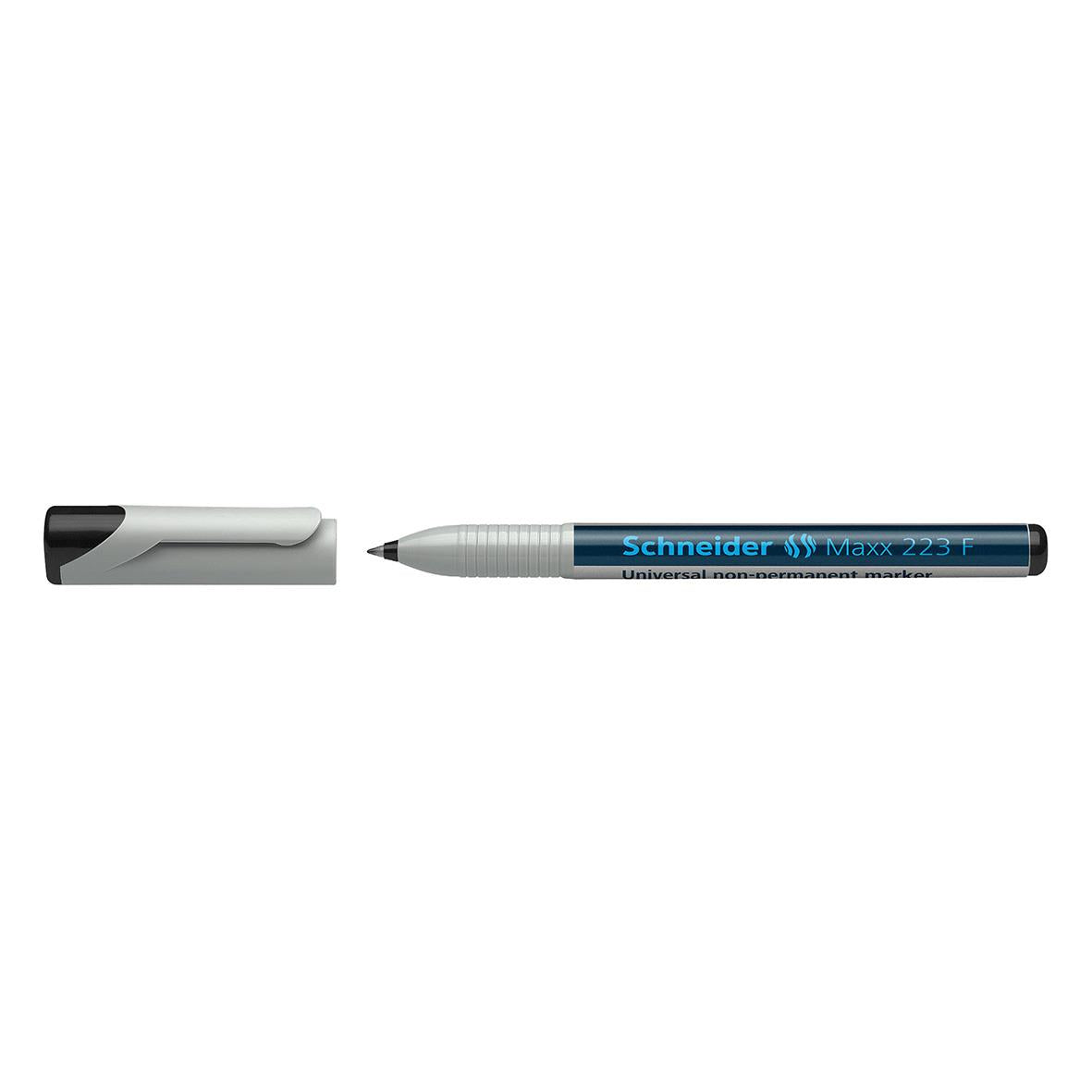Universalpenna Schneider 223 Ej Permanent Svart 0,7mm