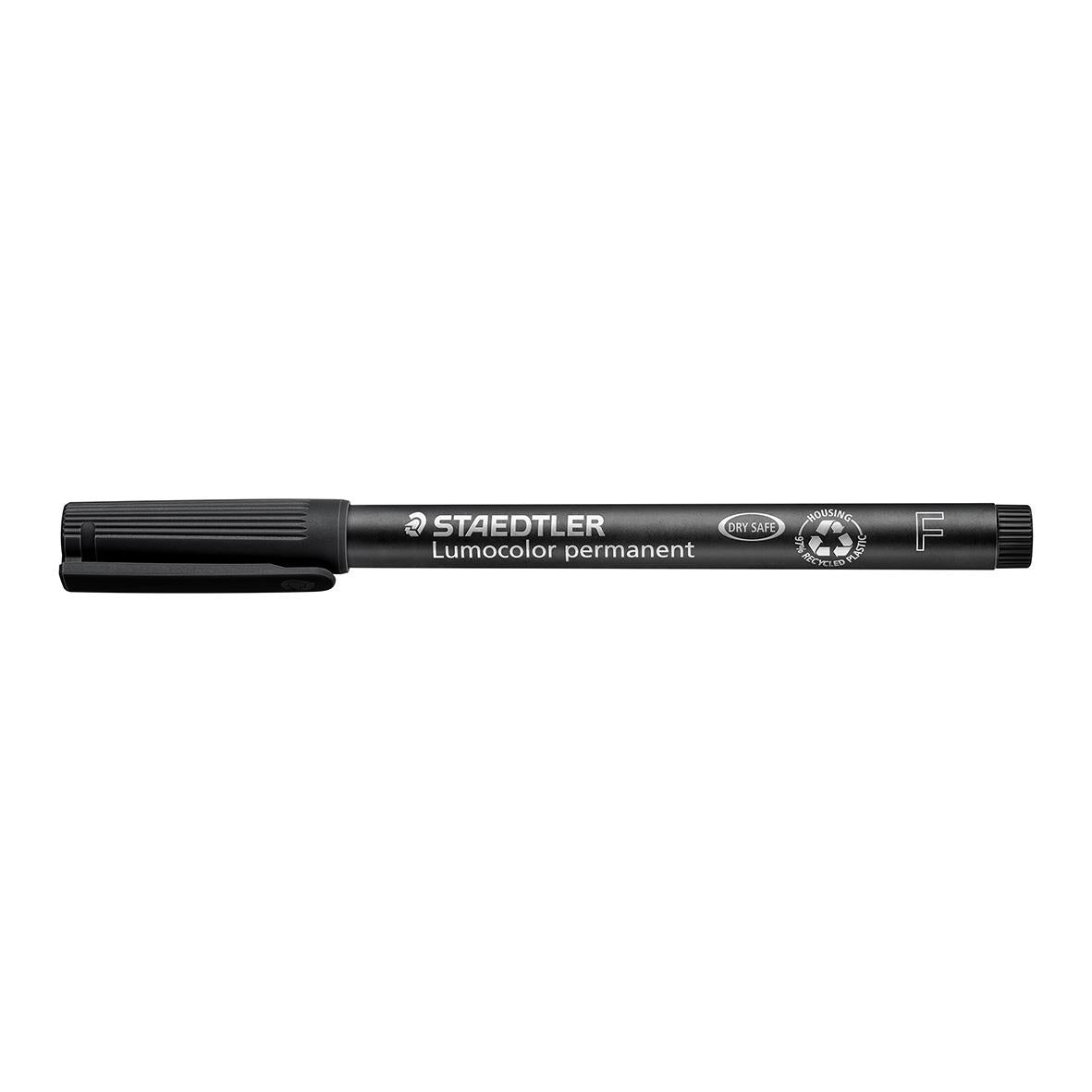 Universalpenna Staedtler Lumocolor 318 Permanent Svart 0,6mm