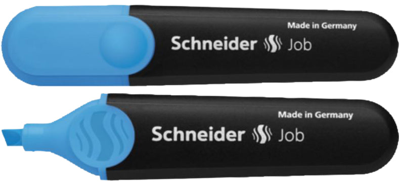 Överstrykningspenna Schneider Job blå
