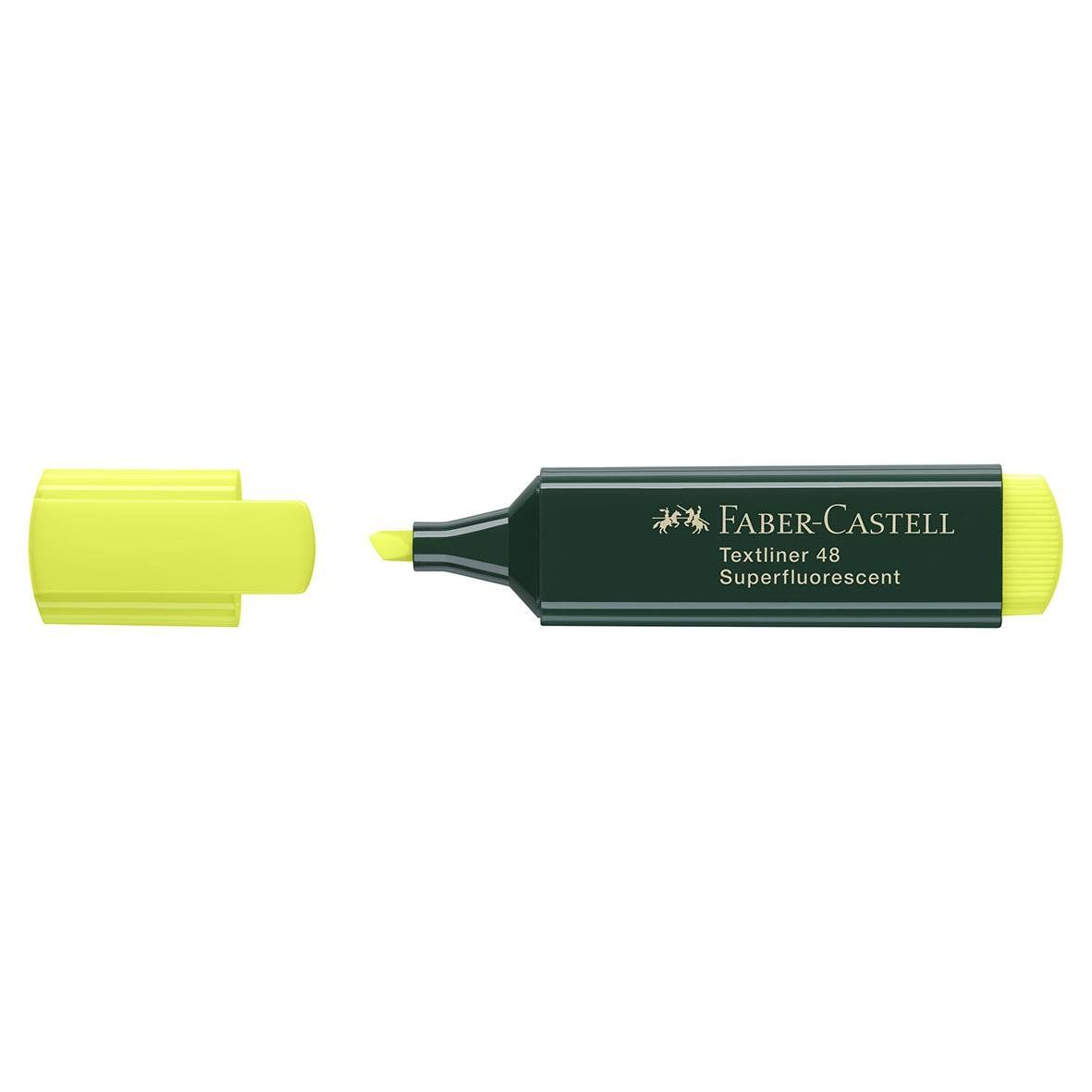 Överstrykningspenna Faber-Castell Textliner 48 Gul