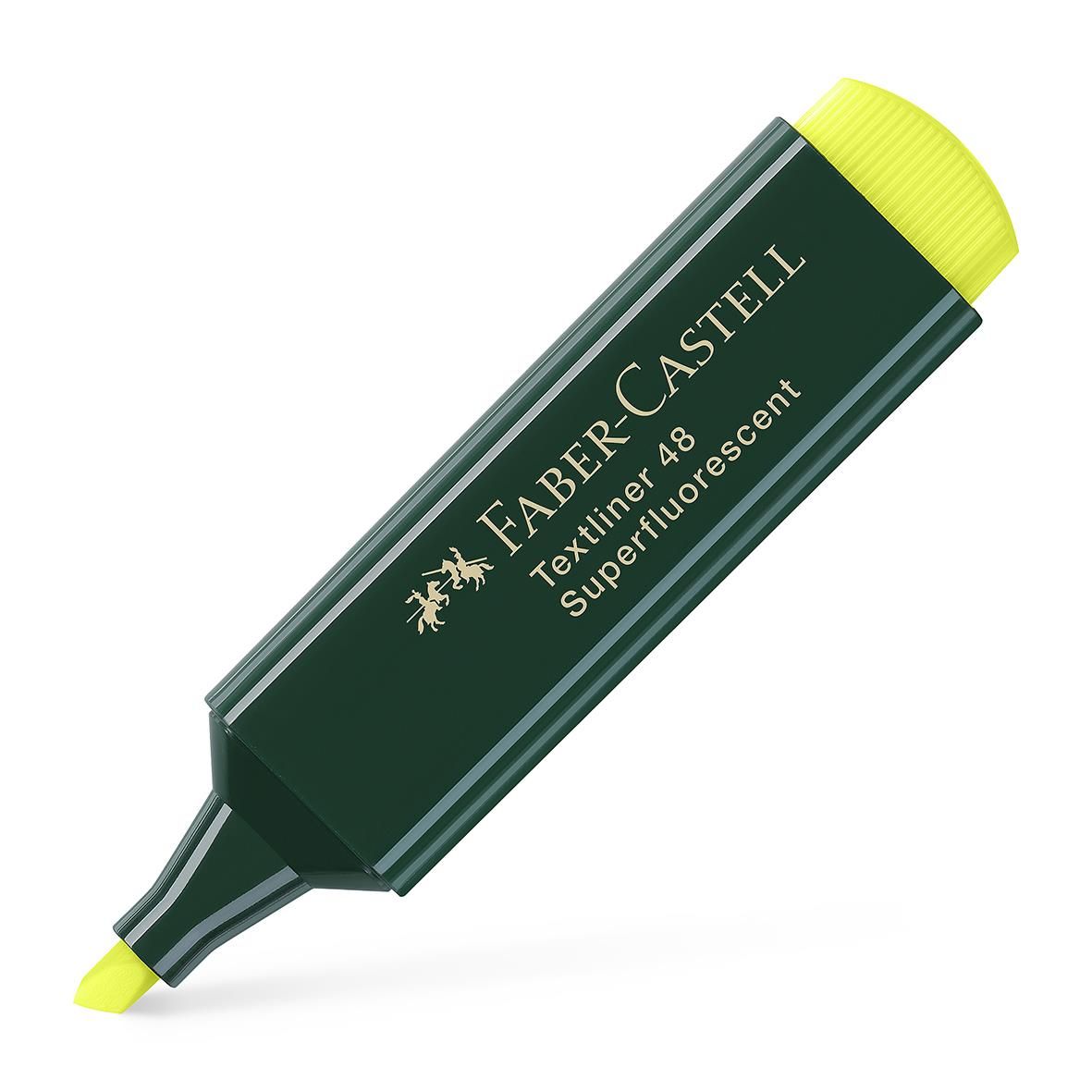 Överstrykningspenna Faber-Castell Textliner 48 Gul