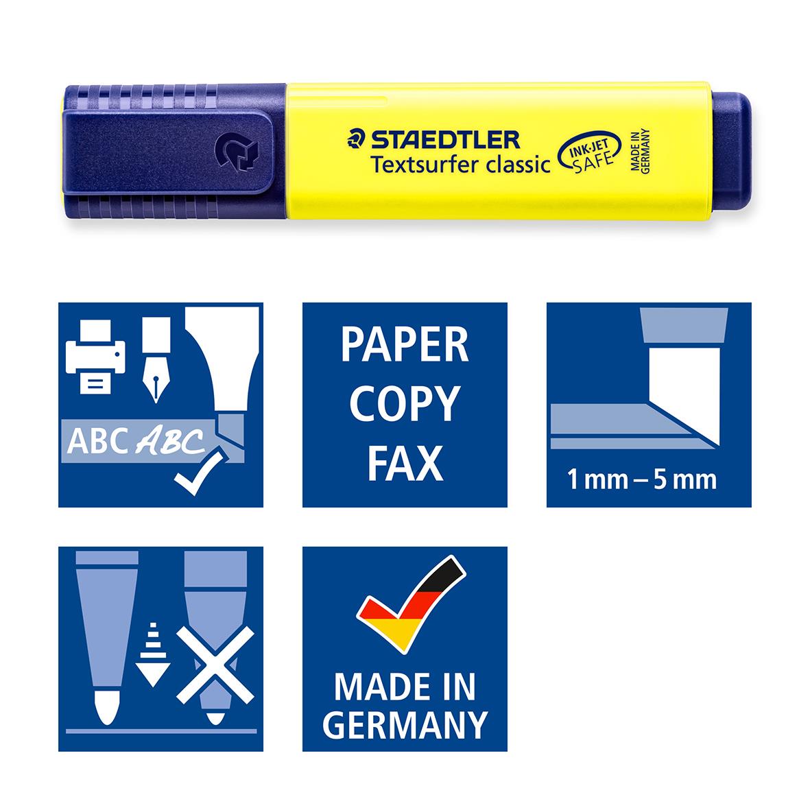 Överstrykningspenna Staedtler Textsurfer 364 Sorterade Färger