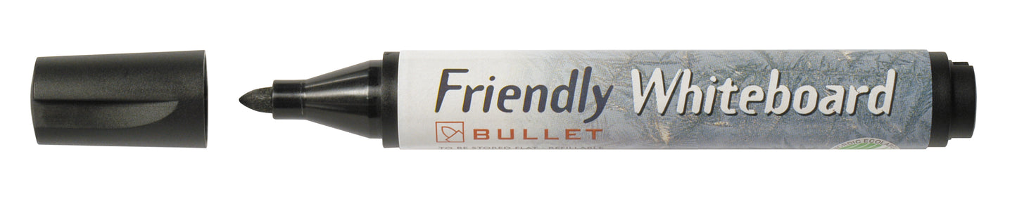 Whiteboardpenna Friendly Konisk Svart 1,5-3mm