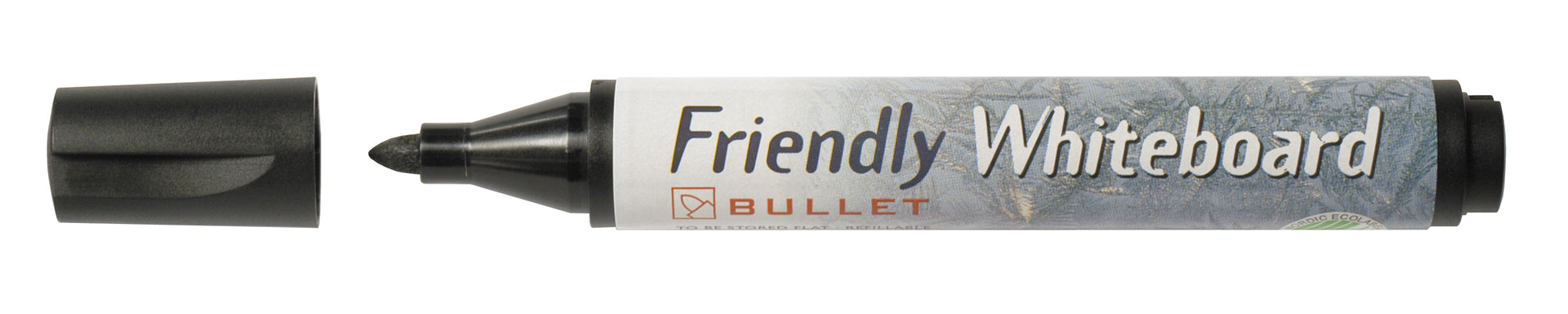 Whiteboardpenna Friendly Konisk Svart 1,5-3mm