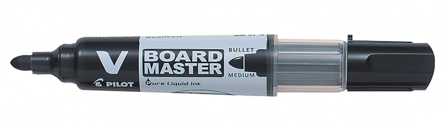 Whiteboardpenna Pilot V-Board Konisk Svart 2,3mm