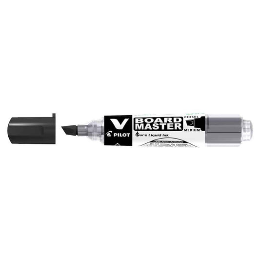 Whiteboardpenna Pilot V-Board Snedskuren Svart 2,2-5,2mm