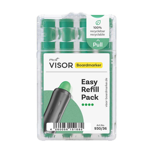 Refill Whiteboardpenna Pica Visor Grön