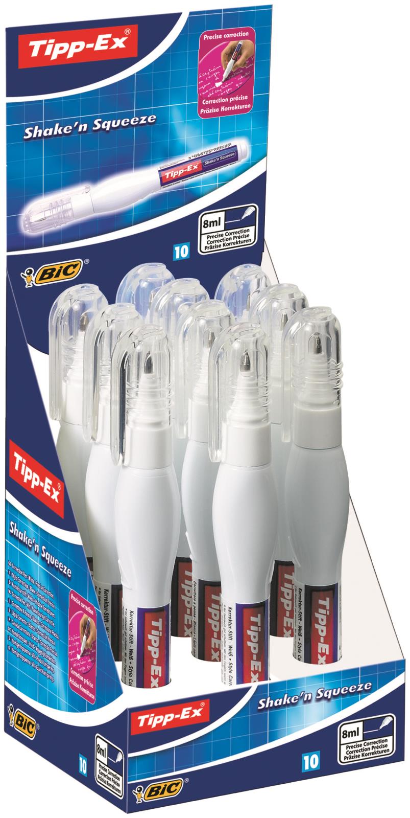 Korrigeringspenna Tipp-Ex Shake´N Squeeze 8ml