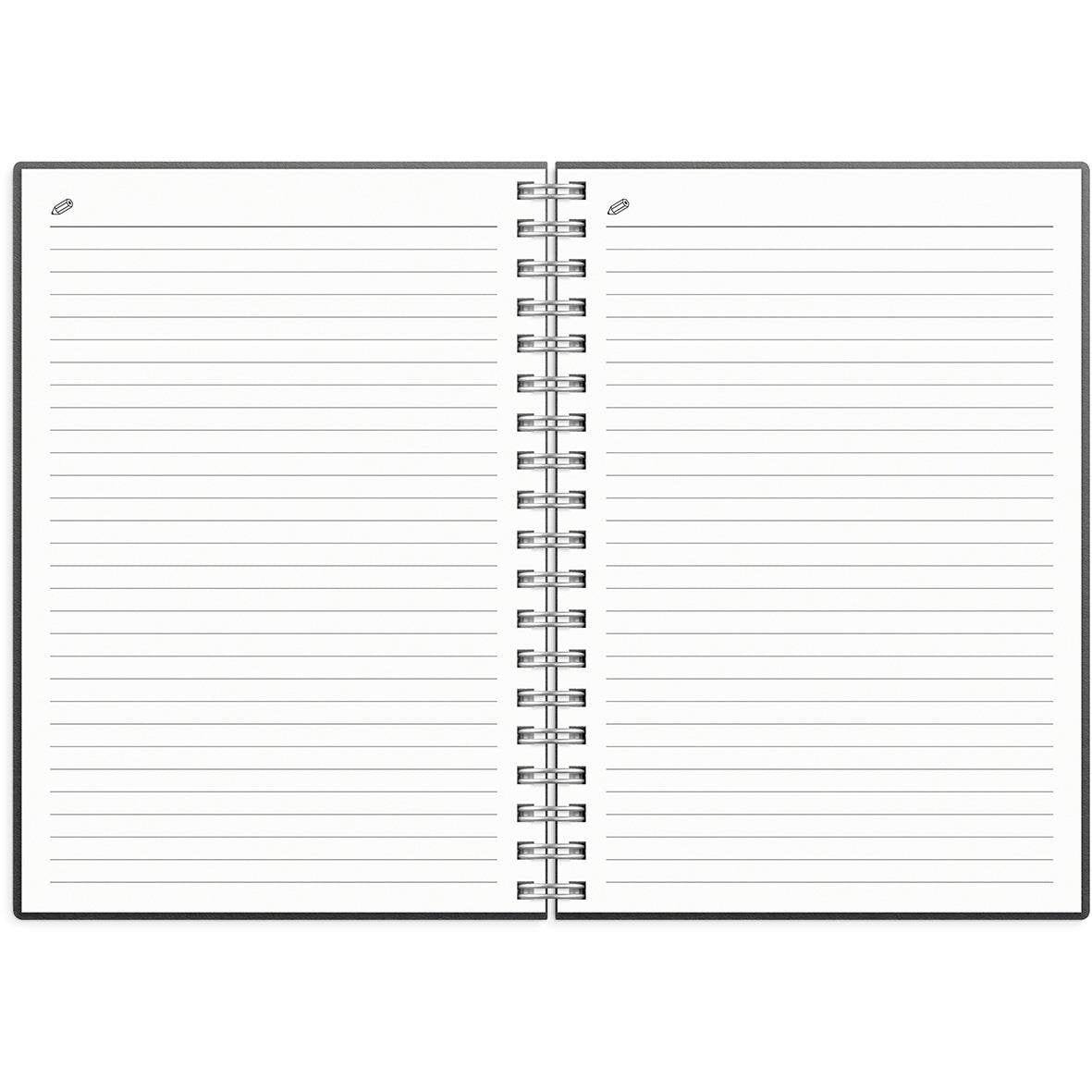Almanacka Burde 5180 Weekly ECO Line 2026 Svart A6