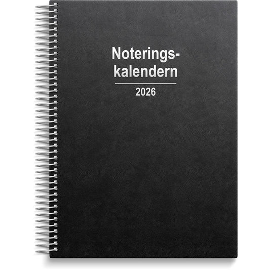 Almanacka Burde 1230 Noteringskalendern Konstläder 2026