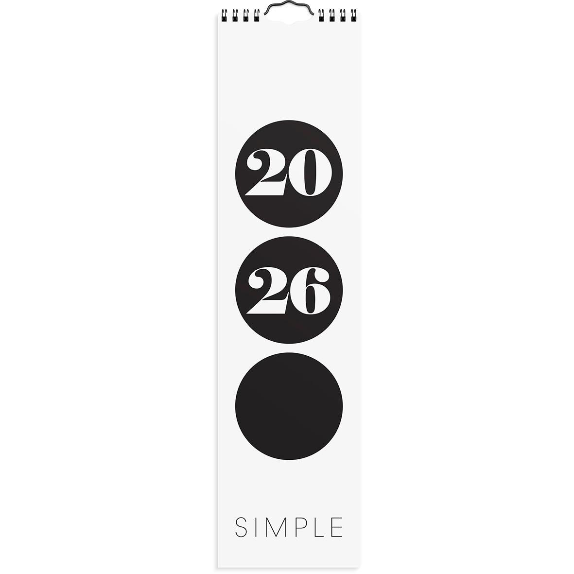 Väggkalender Burde 1768 Simple 2026