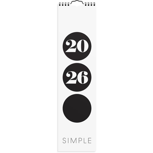 Väggkalender Burde 1768 Simple 2026