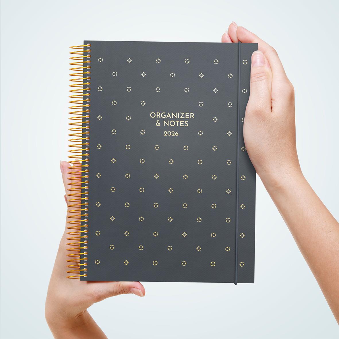 Almanacka Burde 1042 Organizer & Notes 2026