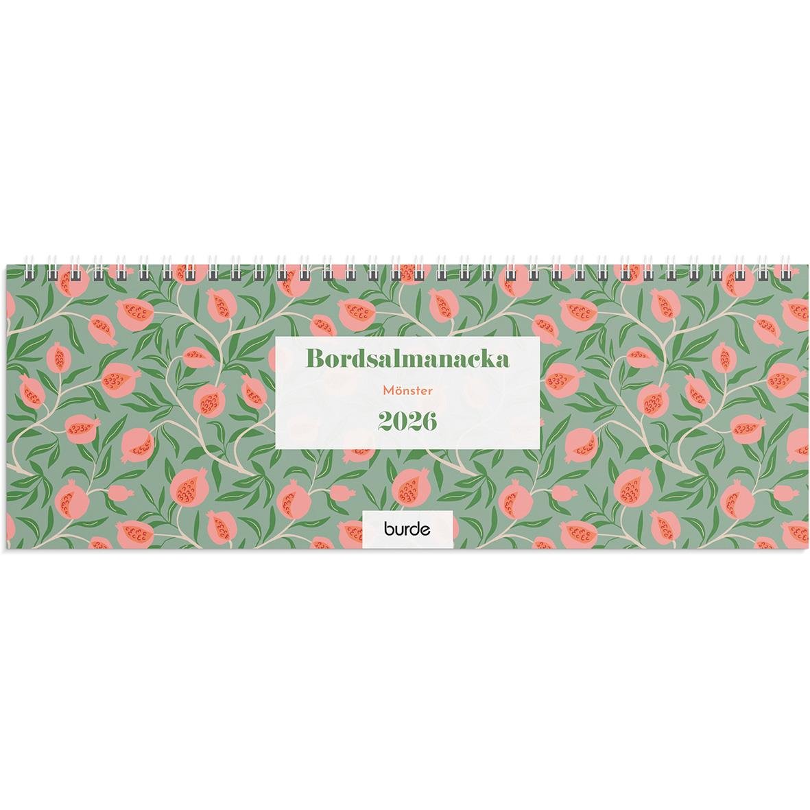 Almanacka Burde 1486 Veckoalmanackan Mönster, FSC Mix 2026
