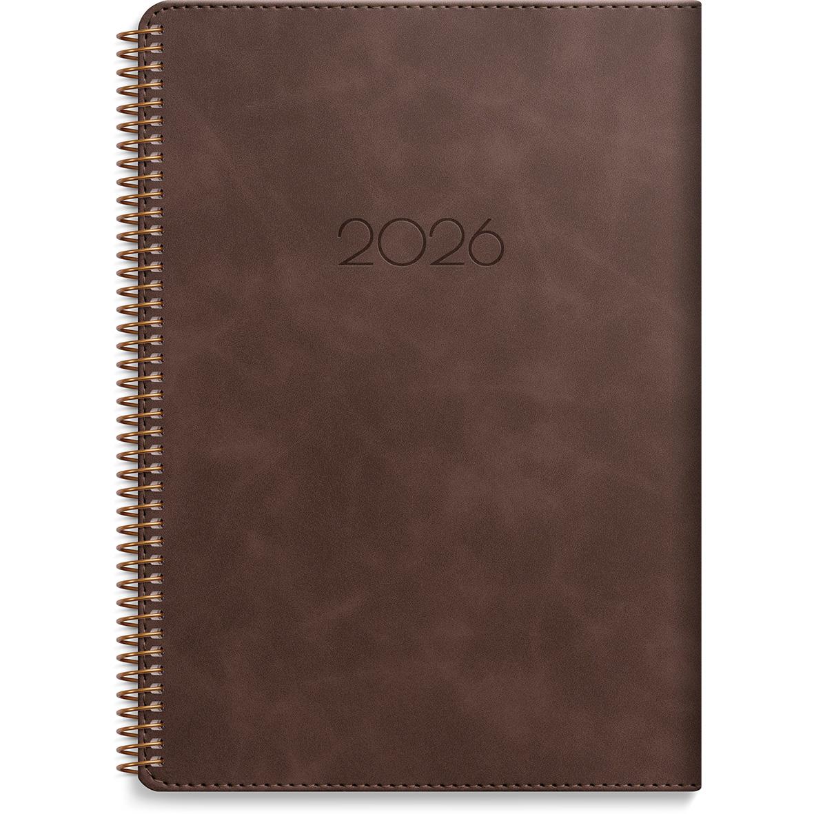 Almanacka Burde 5587 Business Twist 2026 Brun