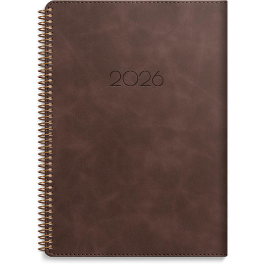 Almanacka Burde 5587 Business Twist 2026 Brun