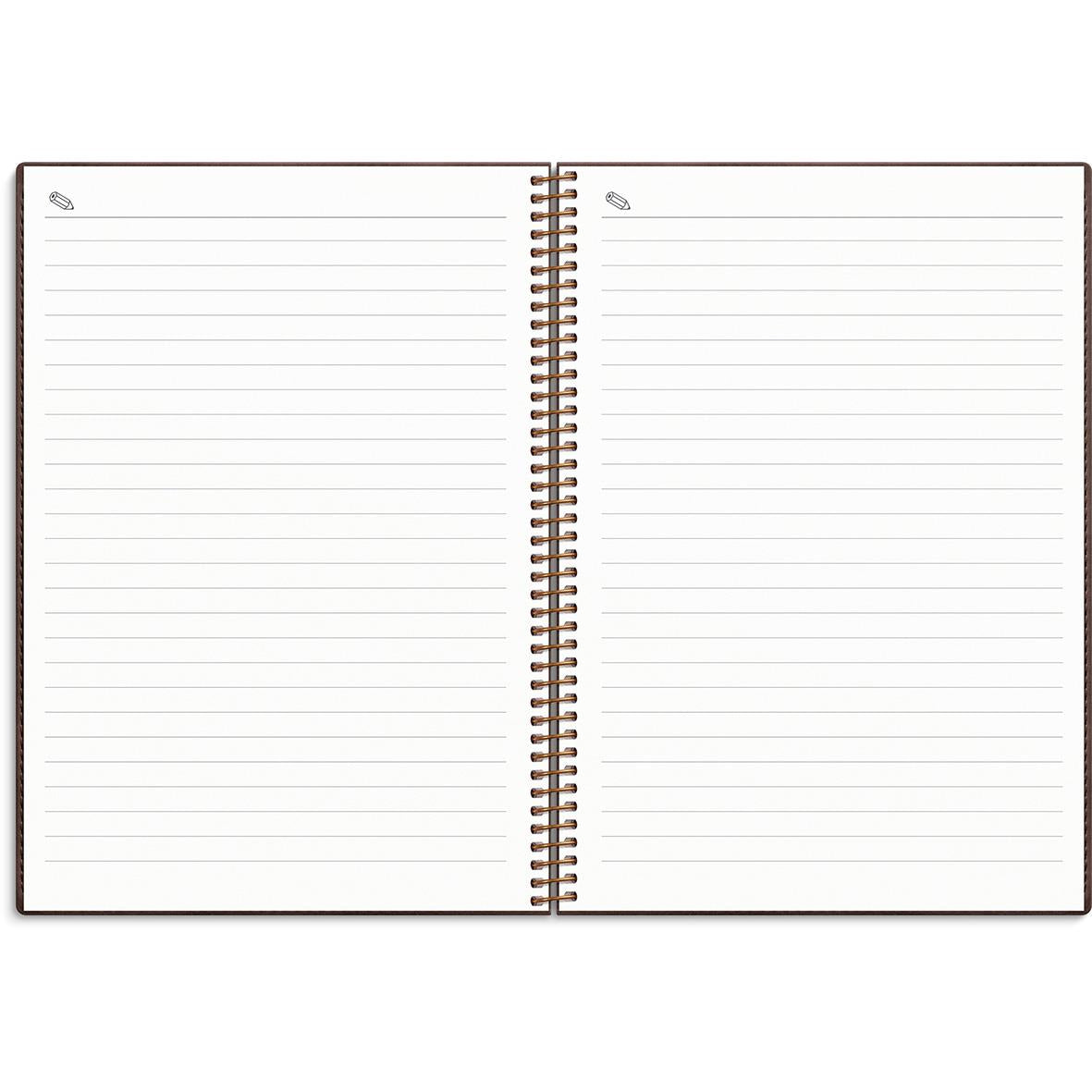 Almanacka Burde 5587 Business Twist 2026 Brun