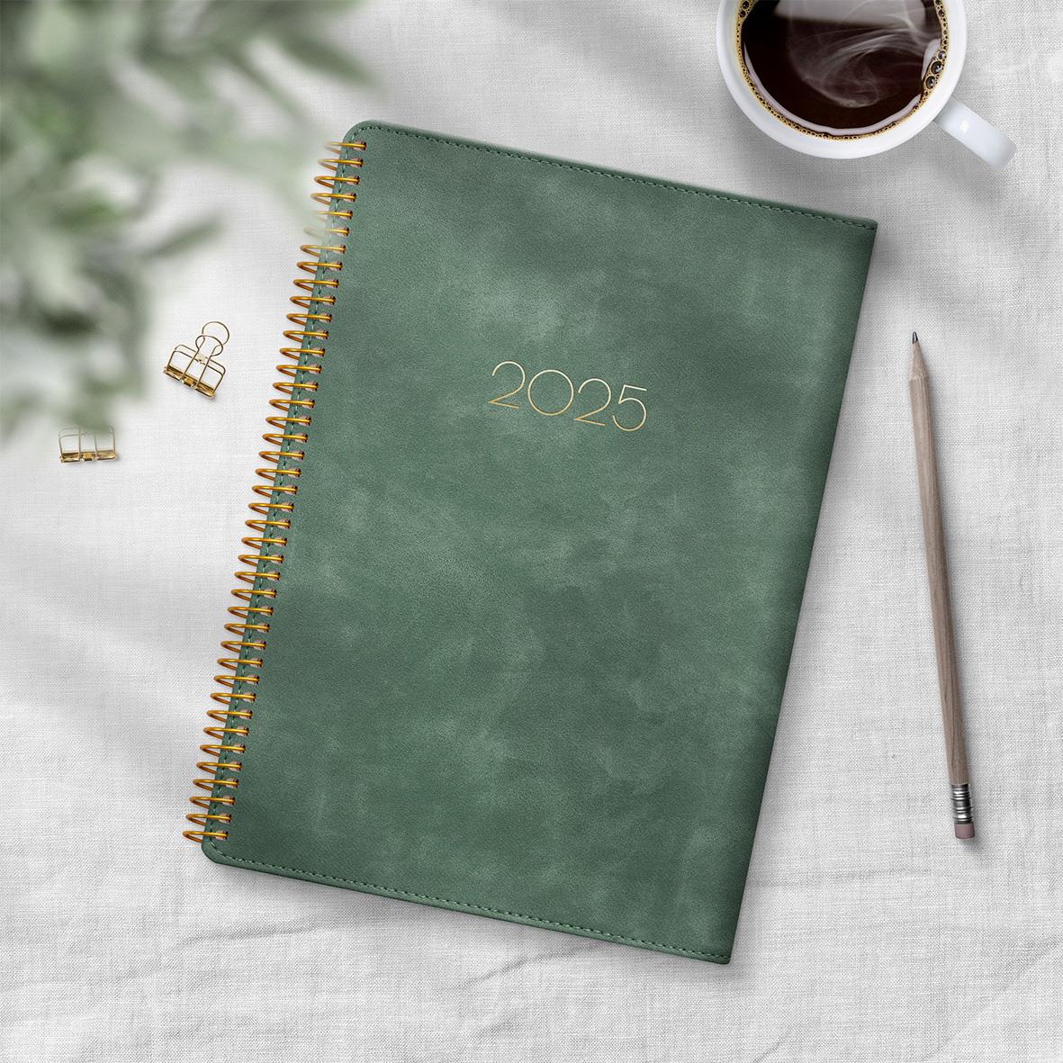 Almanacka Burde 5587 Business Twist 2026 Brun