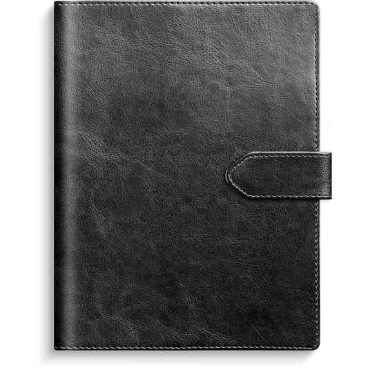 Almanacka Burde 5809 Stor Veckokalender 2026 Svart A5