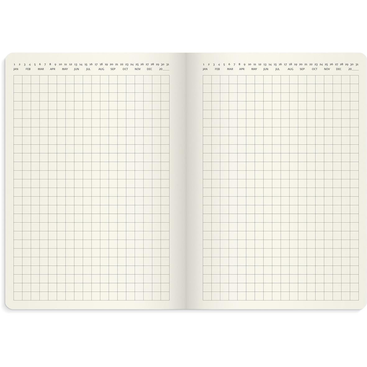 Almanacka Burde 5961 Liten Vecko Forma Deluxe 2026 Brun A6