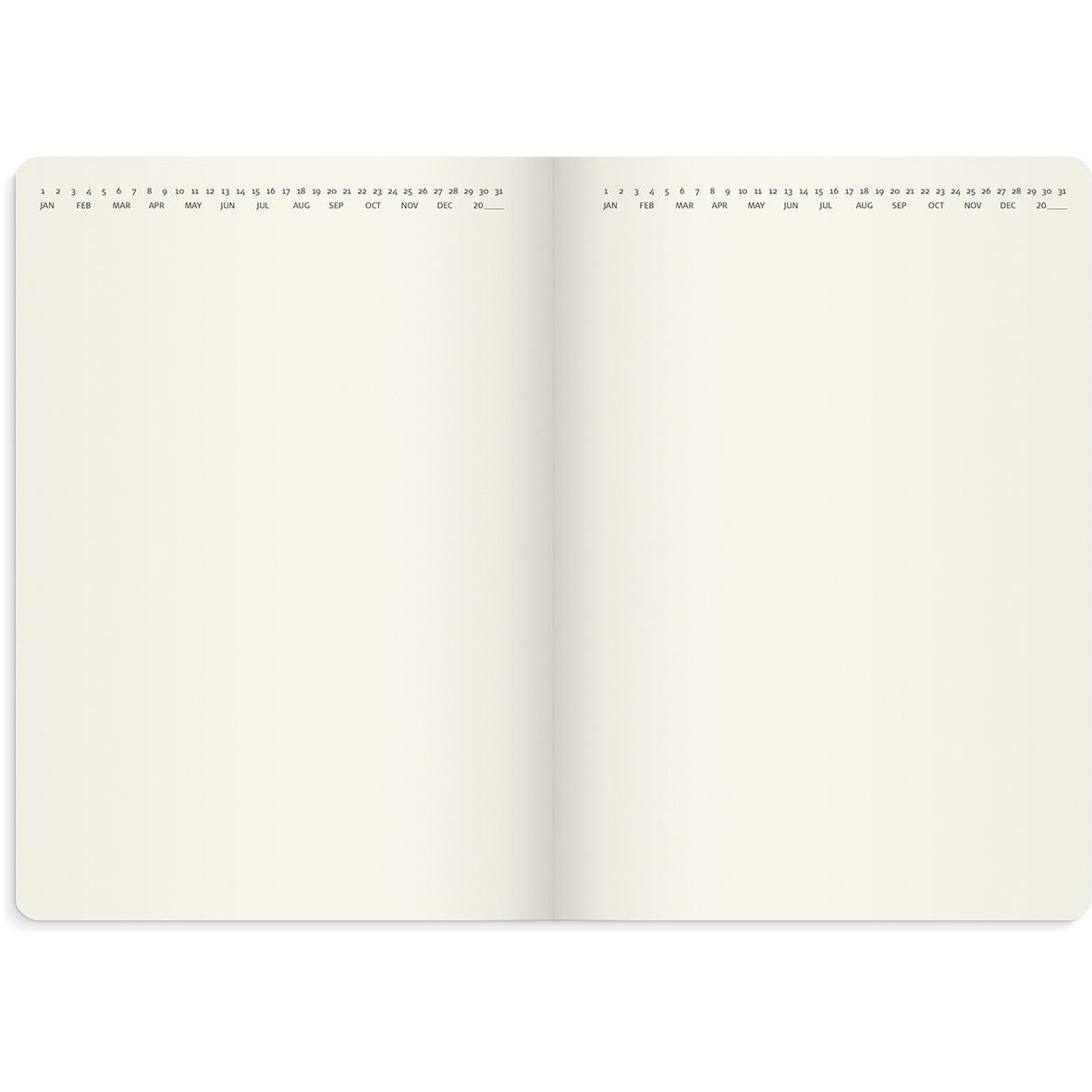 Almanacka Burde 5961 Liten Vecko Forma Deluxe 2026 Brun A6