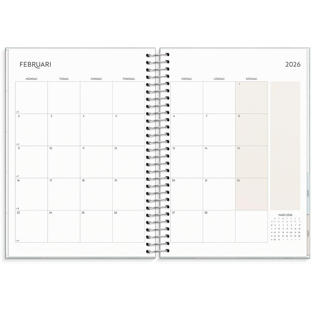 Almanacka Burde 1299 Life Organizer Family Planner 2026
