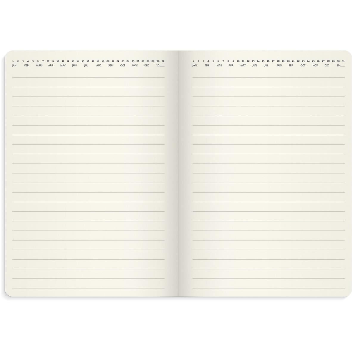 Almanacka Burde 5965 Agency Forma DeLuxe 2026 Brun