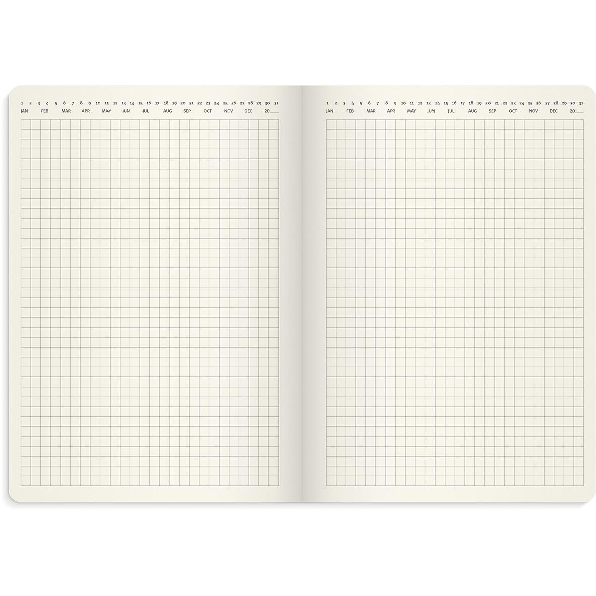 Almanacka Burde 5965 Agency Forma DeLuxe 2026 Brun