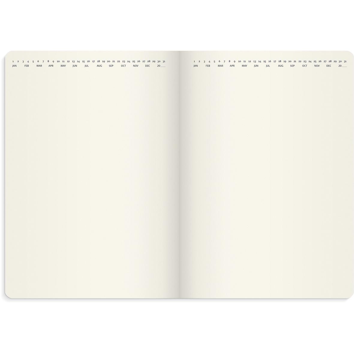 Almanacka Burde 5965 Agency Forma DeLuxe 2026 Brun