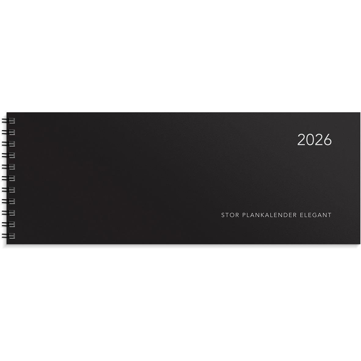 Almanacka Burde 1352 Stor Plankalender Elegant 2026
