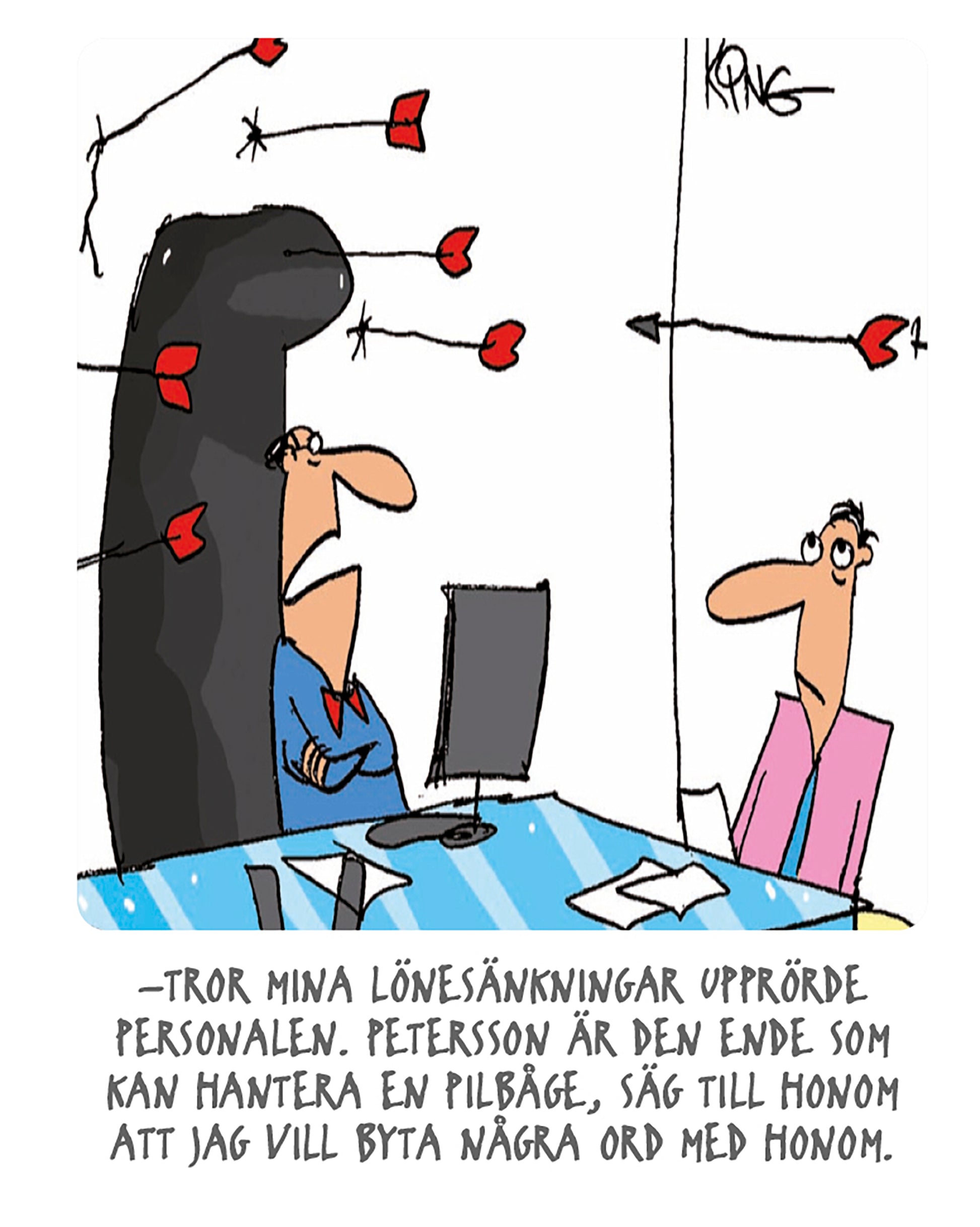 Almanacka Burde 1354 Stor Plankalender Humor 2026