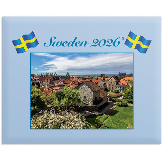 Väggkalender Burde 1730 Sweden med kuvert 2026