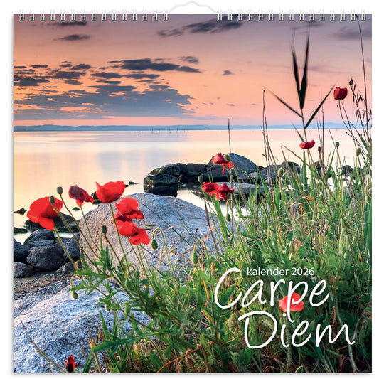 Väggkalender Burde 1721 Carpe Diem 2026