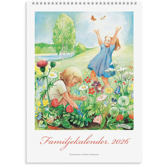 Väggkalender Burde 1739 Familje Kerstin Frykstrand 2026