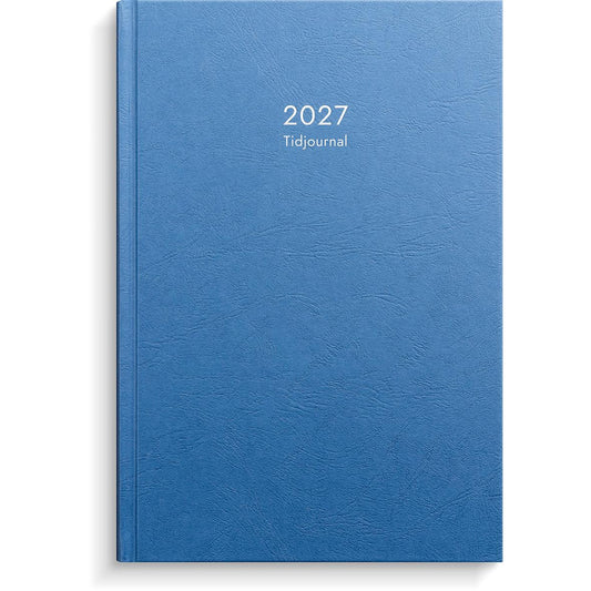 Almanacka Burde 1000 Tidjournal Kartongomslag 2027 Blå