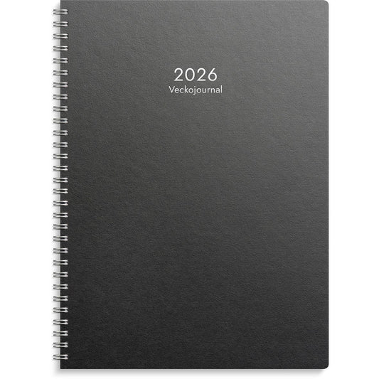 Almanacka Burde 1016 Veckojournal Refill 2026
