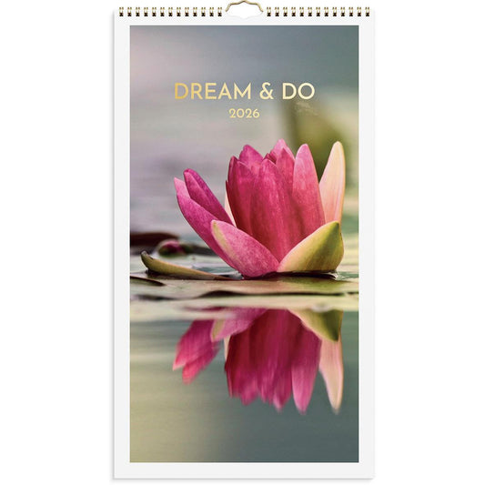 Väggkalender Burde 1736 Dream & Do 2026