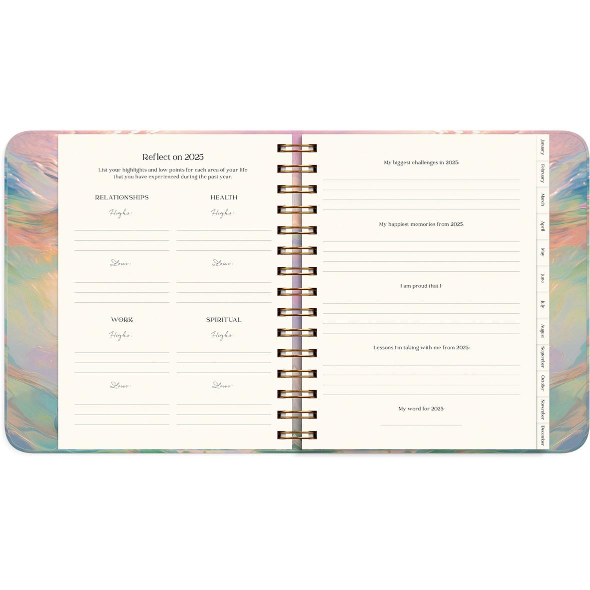 Väggkalender Burde 1212 Dream & Do Swirl 2026