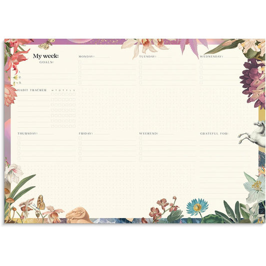 Väggkalender Burde Fantasy A4
