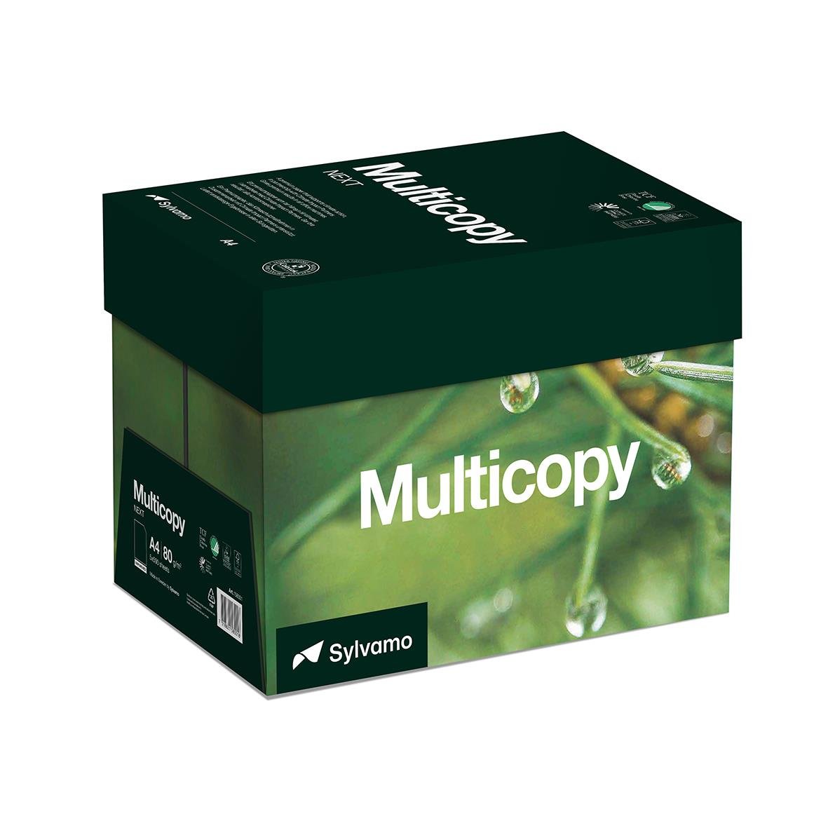 Kopieringspapper Multicopy Next Ohålat A4 80g