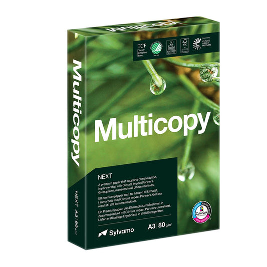 Kopieringspapper Multicopy Next Ohälat A3 80g