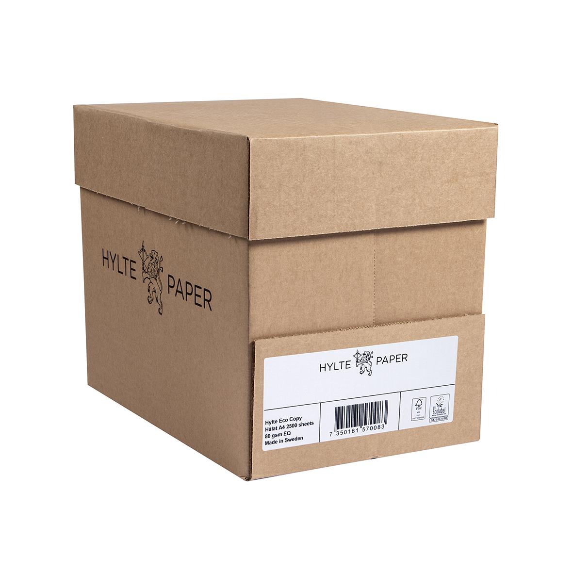 Kopieringspapper Hylte Eco Copy Hålat A4