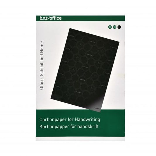 Karbon Interplastic A4 svart 10st/fp