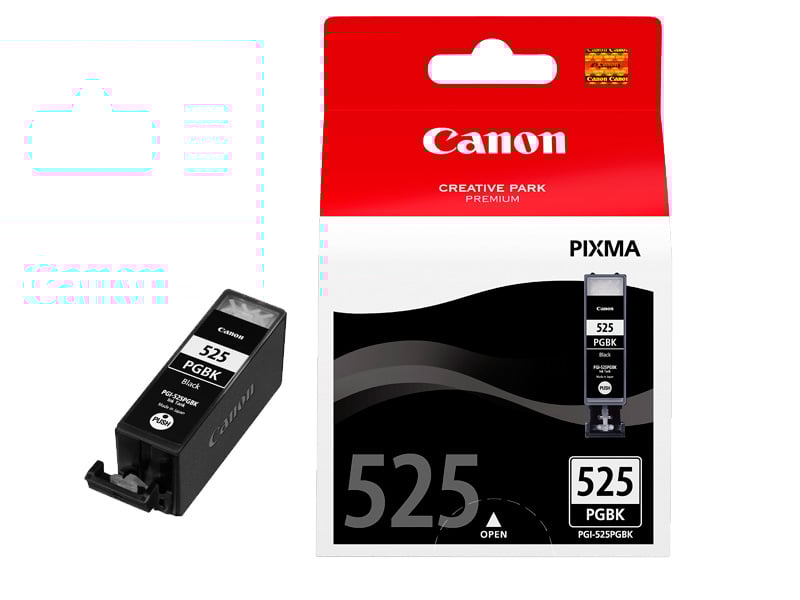 Bläckpatron Canon PGI-525BK 4529B001 Svart