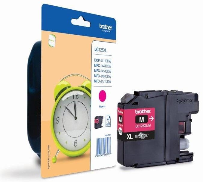 Bläckpatron Brother LC125XLM Magenta