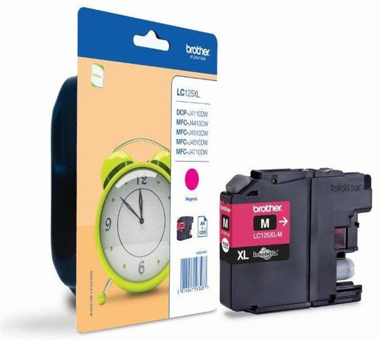 Bläckpatron Brother LC125XLM Magenta