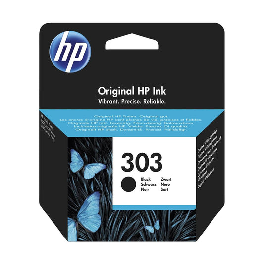Bläckpatron HP 303 200 Sidor T6N02AE Svart