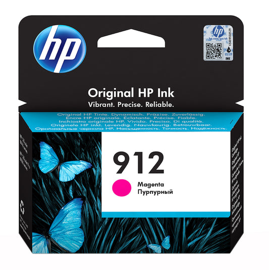 Bläckpatron HP 912 315 Sidor 3YL78AE Magenta