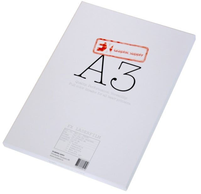 Allvädersfilm Graphic Supply A3 155g (120mic), 100st/fp
