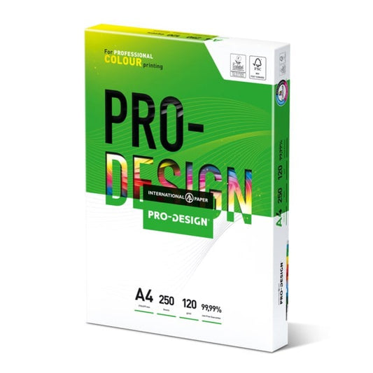 Kopieringspapper Pro Design A4 120g 250st/fp